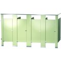 Bradley Bradley Powder Coated Steel 144" Wide Complete 4 In-Corner Compartments, Almond - IC43660-ALM IC43660-ALM